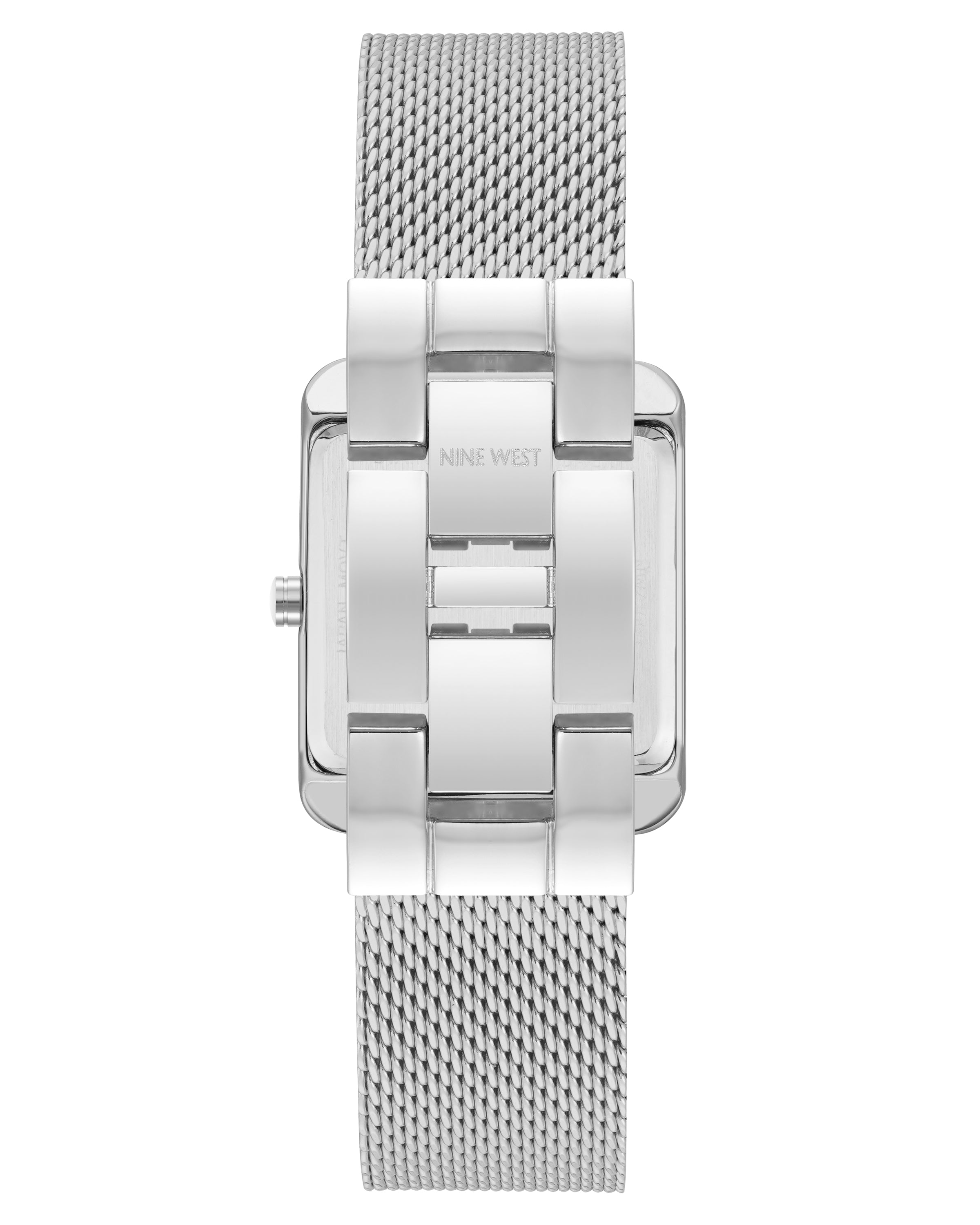 Rectangular Case Mesh Bracelet Watch